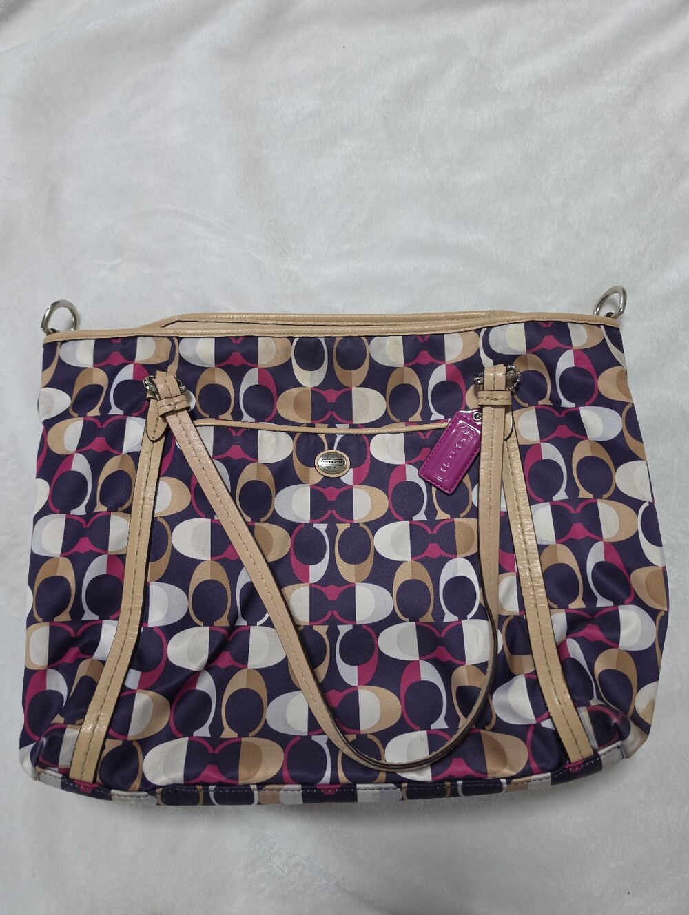 Vintage Coach Peyton Dream C Print crossbody bag